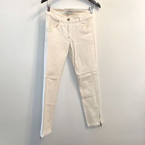Emerson Fry Mick Ankle Zip Jeans | White | Size 2